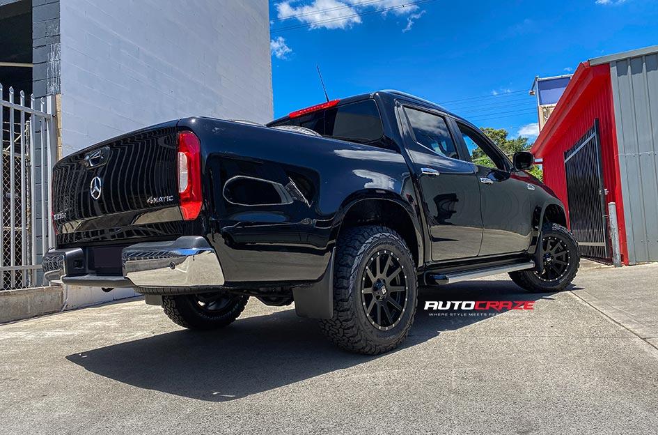 MERCEDES X CLASS HEIST SATIN BLACK