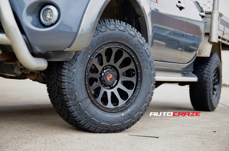 MITSUBISHI TRITON VICTIM MATTE BLACK