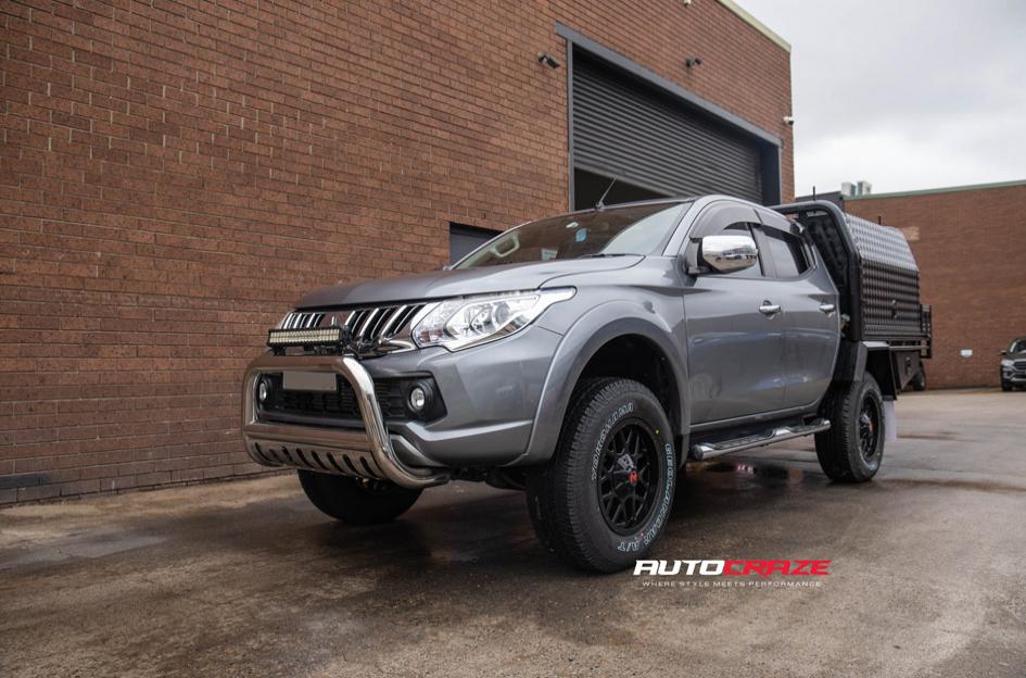 MITSUBISHI TRITON JUDGE MATTE BLACK