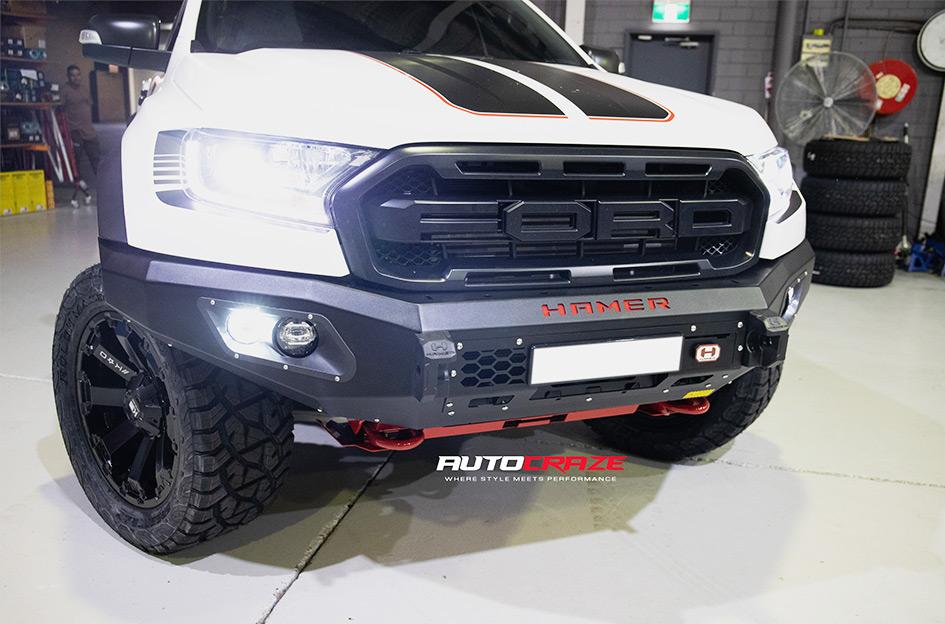 FORD RANGER AMBUSH MATTE BLACK