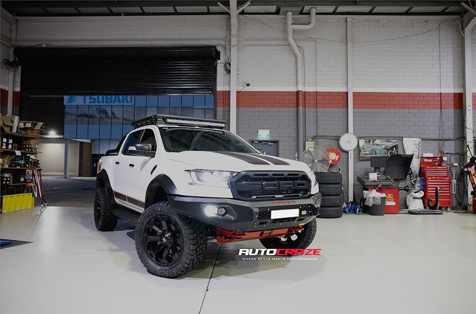 FORD RANGER AMBUSH MATTE BLACK