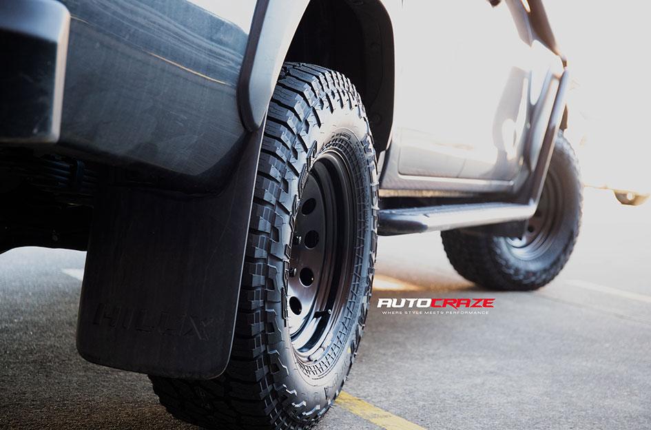 TOYOTA HILUX N80 4WD HEAVY DUTY MINE SPEC BLACK 