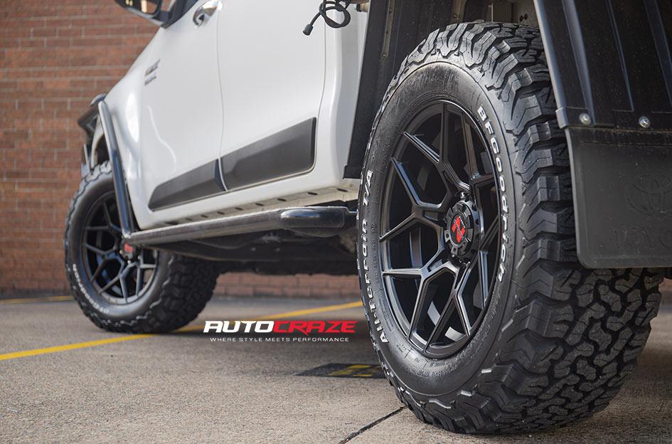TOYOTA HILUX 4WD SABBATH MATTE BLACK