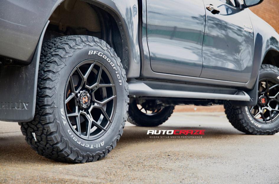 TOYOTA HILUX 4WD SABBATH MATTE BLACK