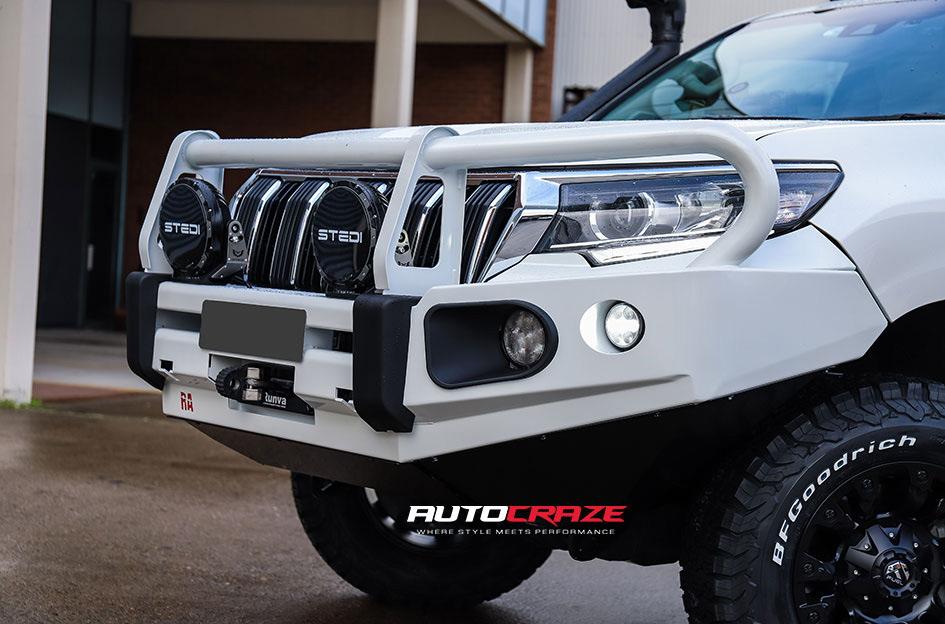 TOYOTA LANDCRUSIER BLITZ MATTE BLACK MACHINED DDT