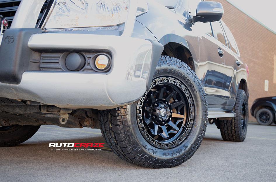 TOYOTA LANDCRUISER COVERT MATTE BLACK