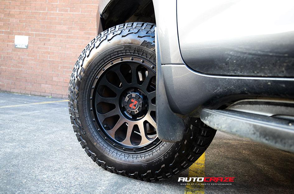 TOYOTA PRADO VICTIM MATTE BLACK