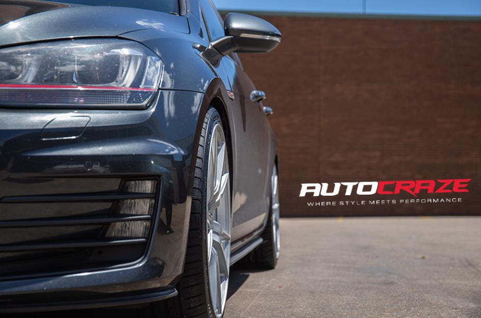 VOLKSWAGEN GOLF SF06 SILVER MACHINED FACE