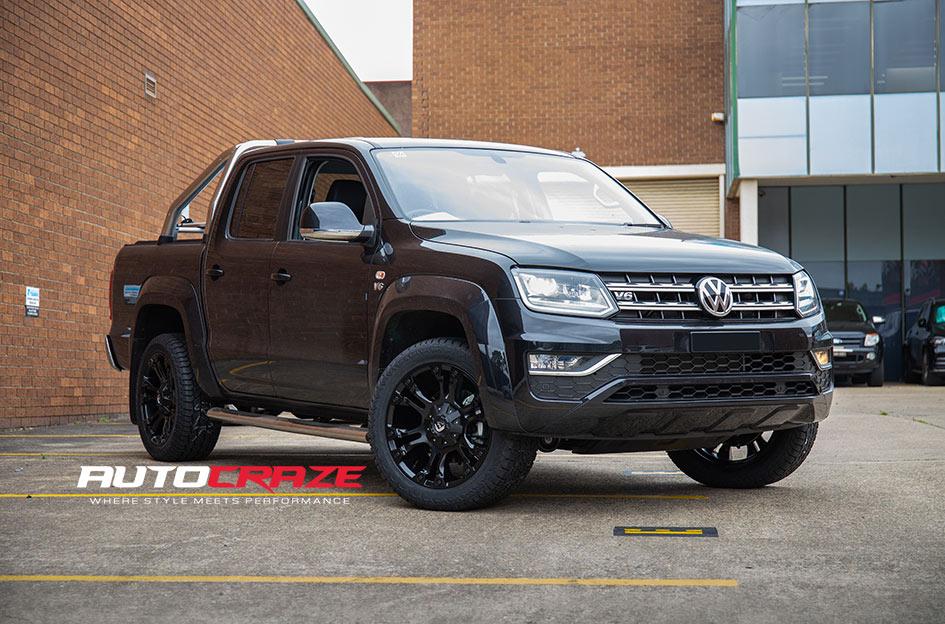 VOLKSWAGEN AMAROK VAPOR MATTE BLACK