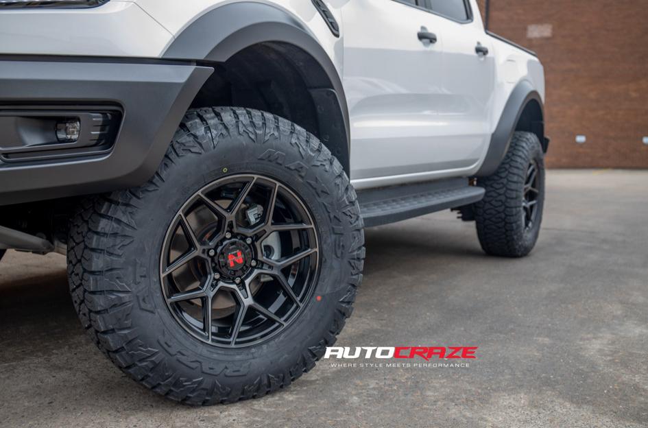 FORD RANGER RAPTOR SABBATH GLOSS BLACK TINTED FACE