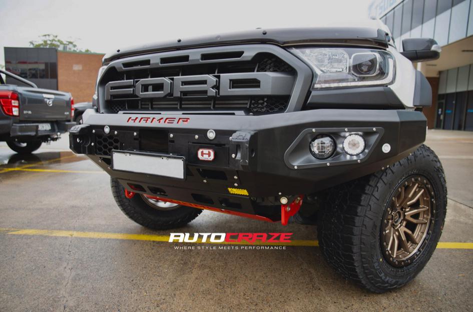 FORD RANGER REBEL MATTE BRONZE BLACK LIP
