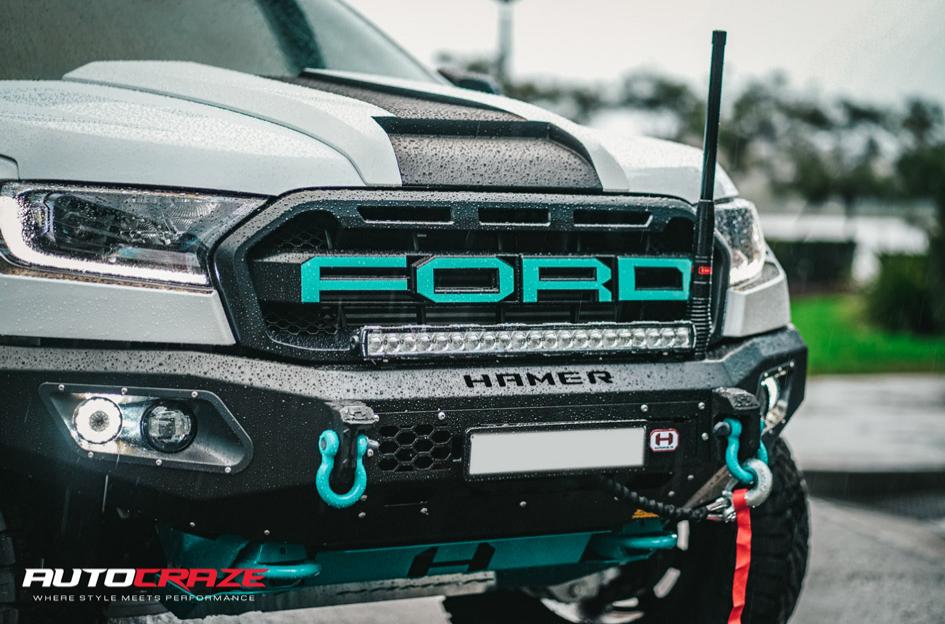 FORD RANGER RAPTOR BAKER MATTE BLACK