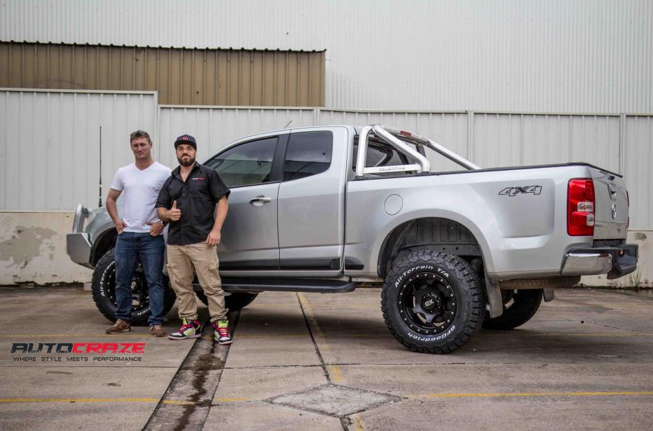 HOLDEN COLORADO RG1 SATIN BLACK