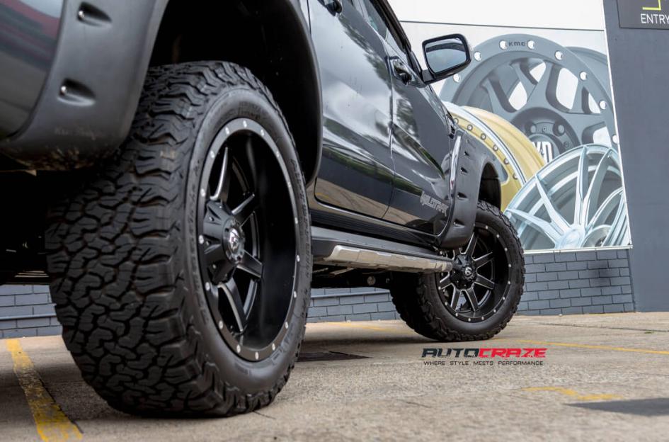 FORD RANGER MAVERICK GLOSS BLACK MILLED ACCENTS
