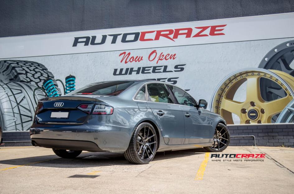 AUDI-A4--2003-ONWARDS--TARGA-BLACK---MACHINED-WITH-DOUBLE-DARK-TINT