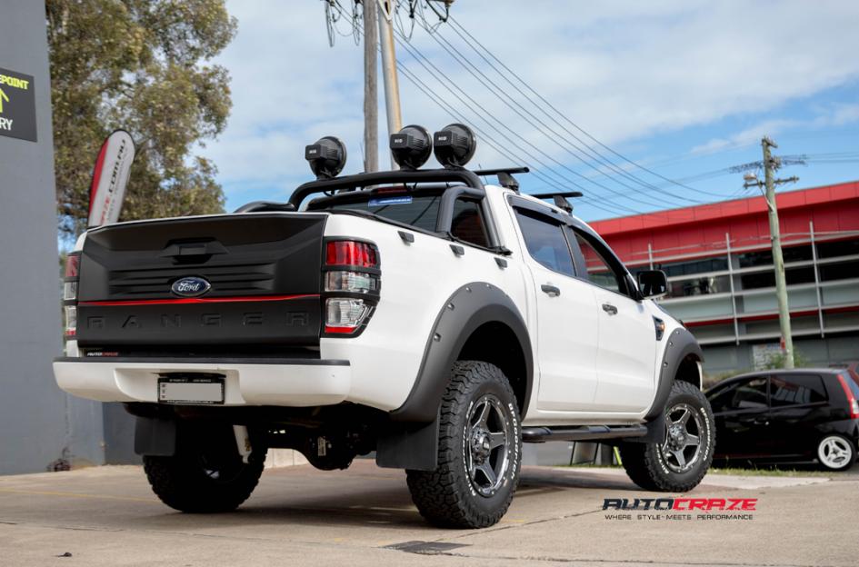 FORD RANGER GD04 GRAPHITE WITH MILLED ACCENTS 7