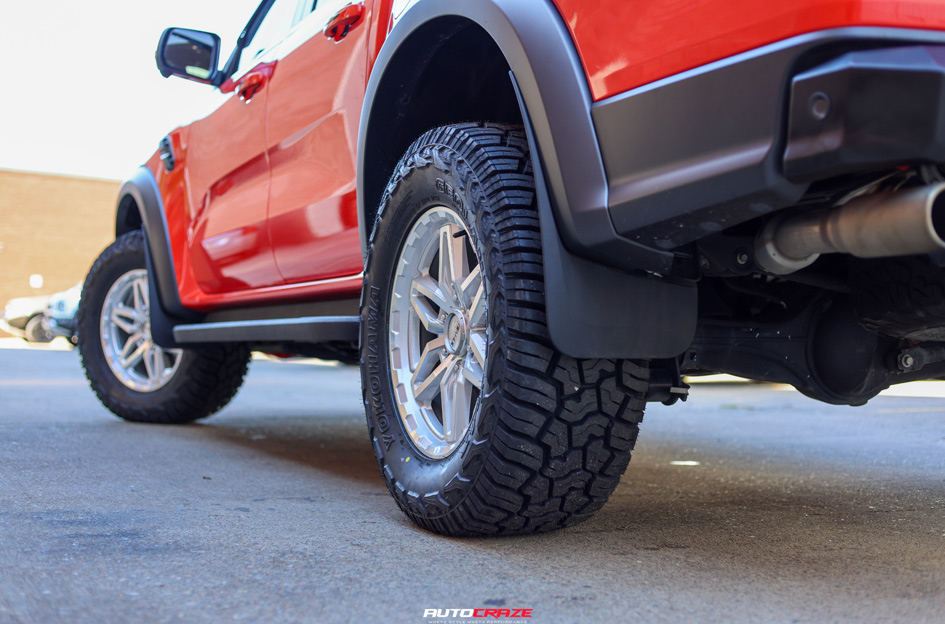 FORD RANGER RAPTOR NEXT GEN NOMAD N232 SILVER MACHINED FACE