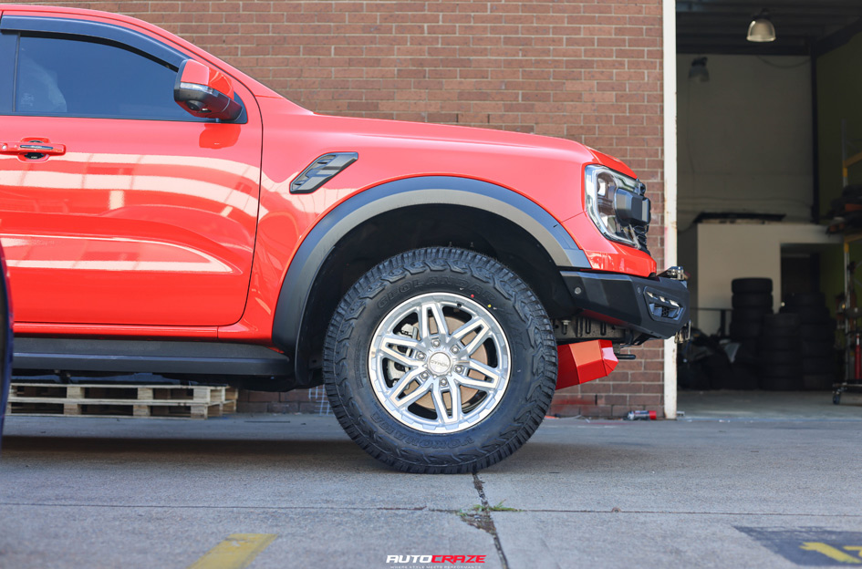 FORD RANGER RAPTOR NEXT GEN NOMAD N232 SILVER MACHINED FACE