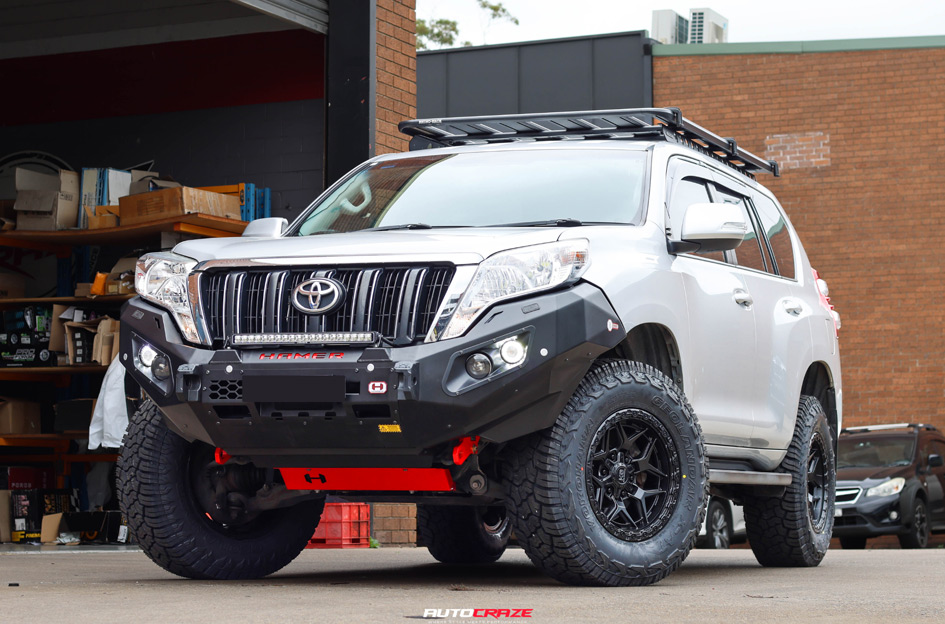 TOYOTA LAND CRUISER PRADO 150 KING GROWLER SATIN BLACK