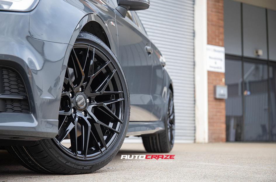 AUDI S3  2003 ONWARDS  HOCKENHEIM GLOSS BLACK