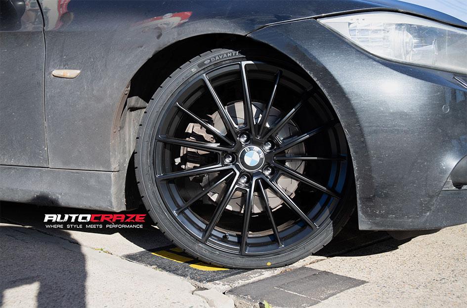 BMW 3 SERIES F105 MATTE BLACK