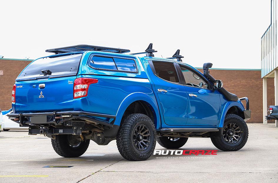 MITSUBISHI TRITON BLITZ MATTE BLACK MACHINED DDT