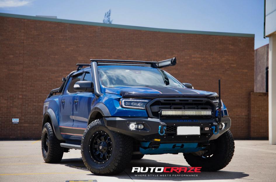 FORD RANGER RAPTOR HURRICANE MATTE BLACK