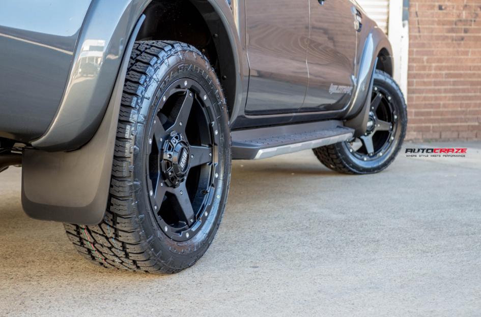 FORD RANGER GD04 MATTE BLACK