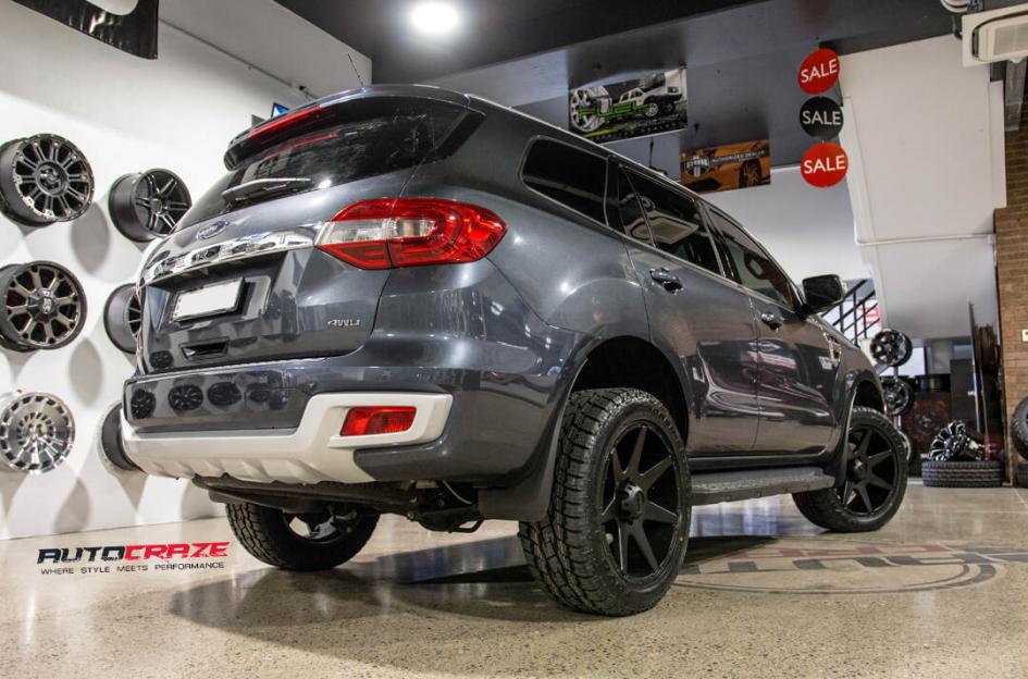 FORD EVEREST TEMPEST 205 SATIN BLACK
