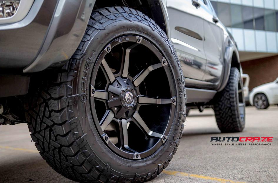 FORD RANGER COUPLER BLACK MACHINED WITH DARK TINT 8