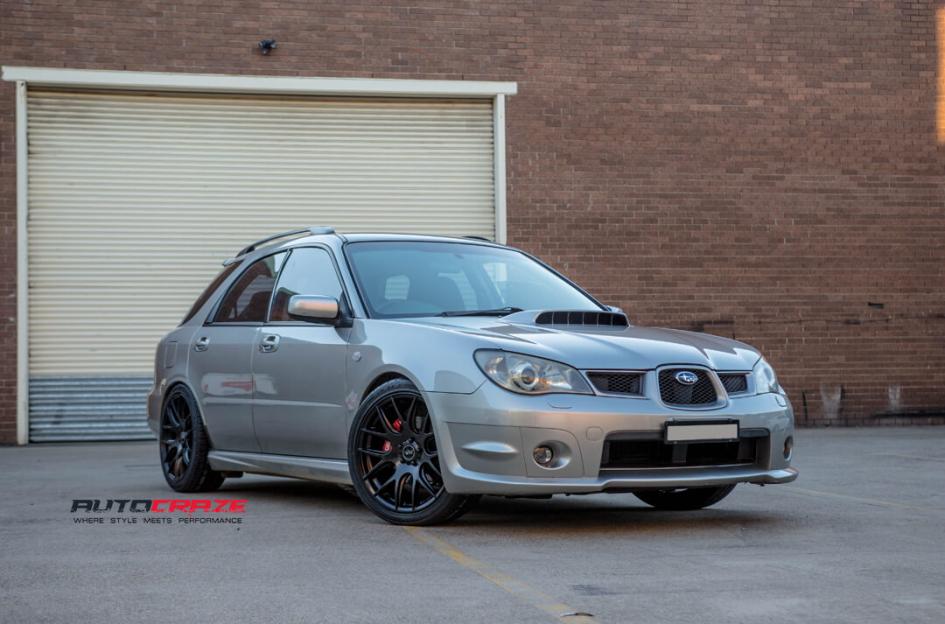 SUBARU WRX OX111 MATTE BLACK