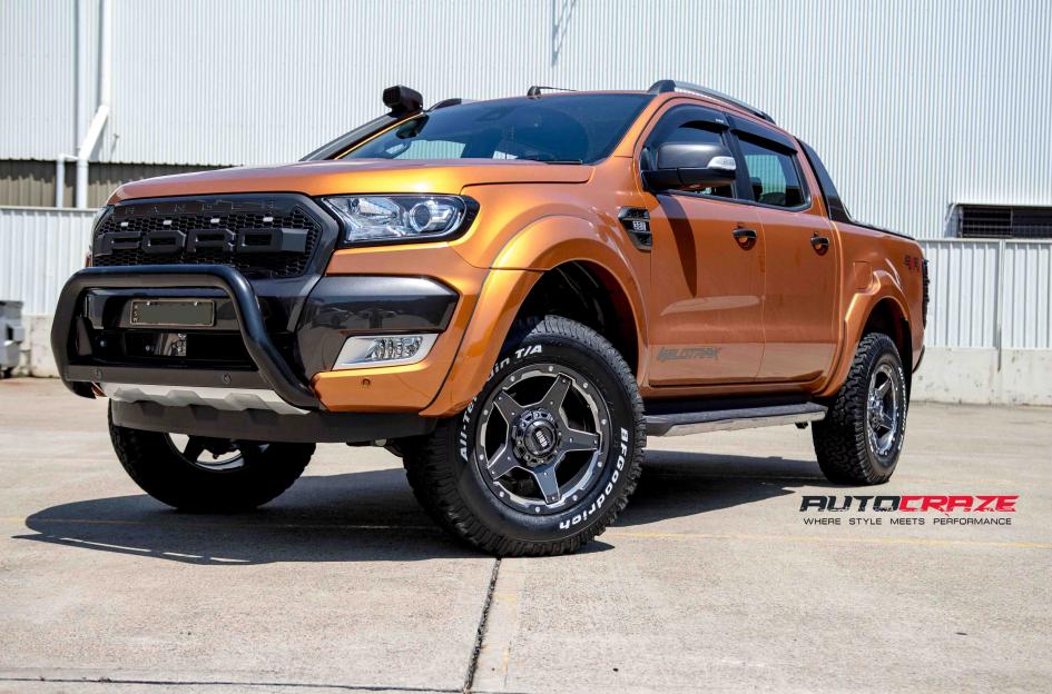 FORD RANGER GD04 GRAPHITE WITH MILLED ACCENTS 5