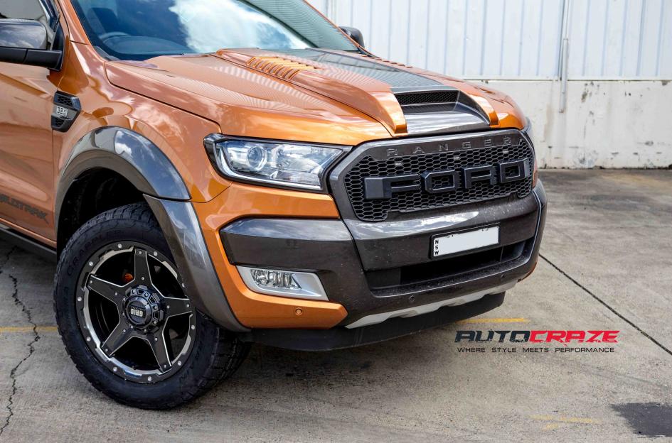 FORD RANGER GD04 GRAPHITE WITH MILLED ACCENTS 6