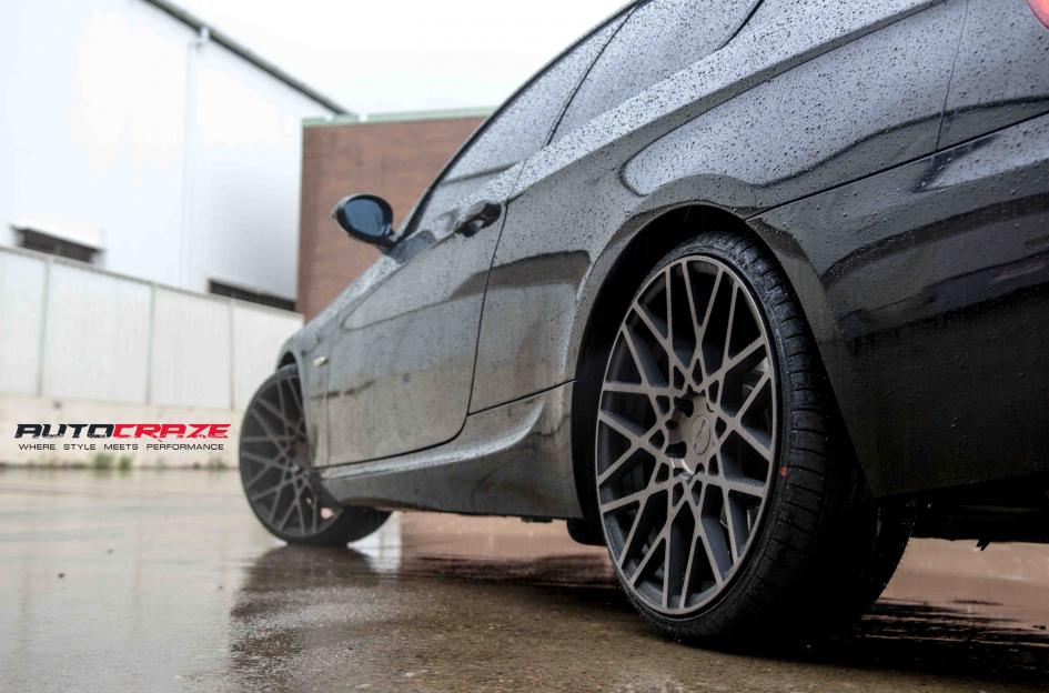 BMW 3 SERIES BLQ MATTE BLACK TINTED FACE