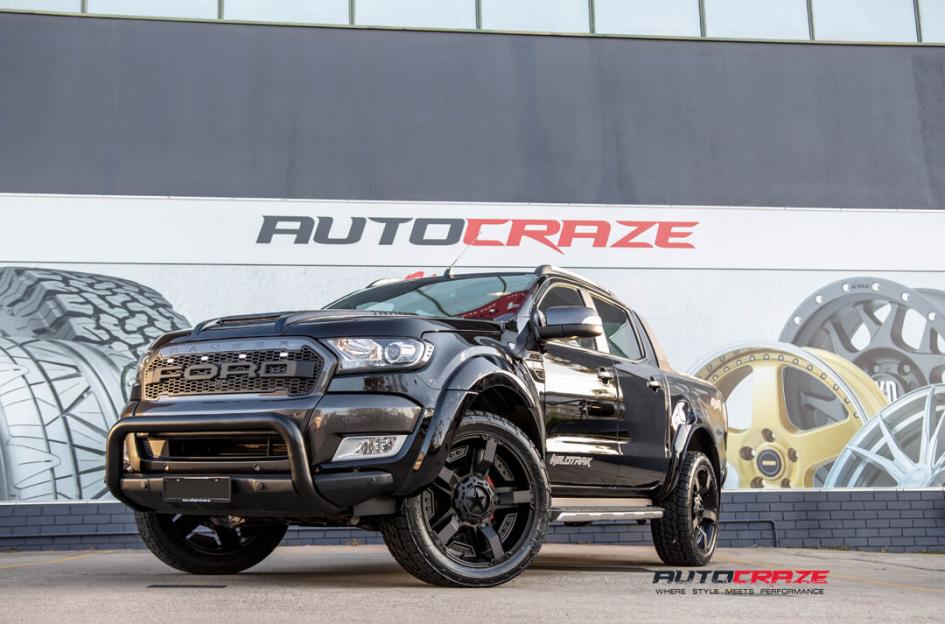 FORD RANGER ROCKSTAR XD 2 MATTE BLACK