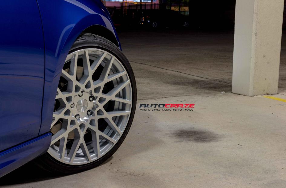 VOLKSWAGEN GOLF BLQ SILVER MACHINED