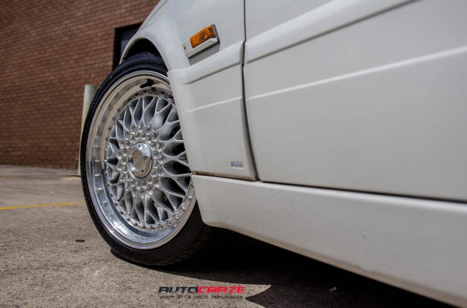 BMW E30 4 STUD BSX SILVER MACHINE