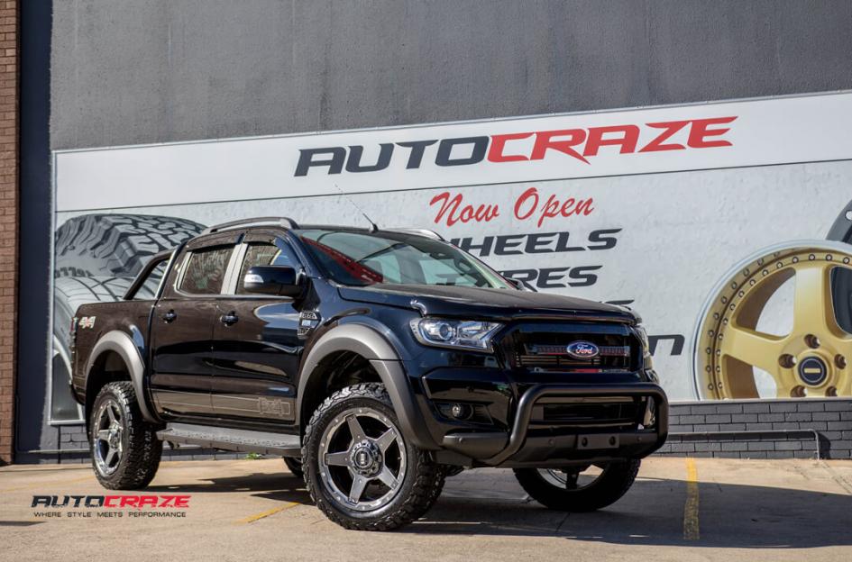 FORD RANGER GD04 GRAPHITE WITH MILLED ACCENTS