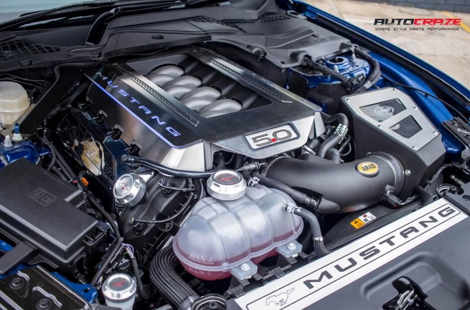 FORD MUSTANG ESSEN SILVER MACHINED FACE
