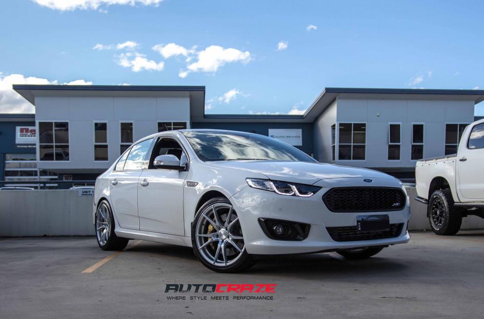 FORD FALCON SF06 SILVER MACHINED FACE