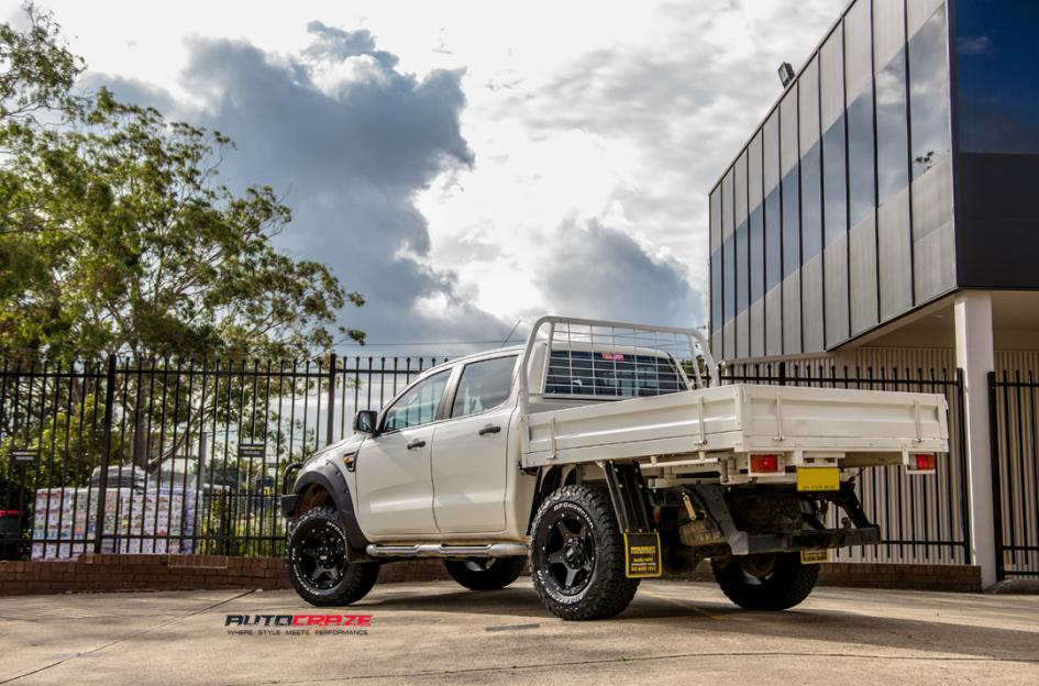 FORD RANGER GD04 MATTE BLACK