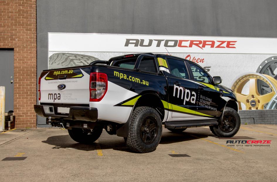 FORD RANGER EXILE SATIN BLACK