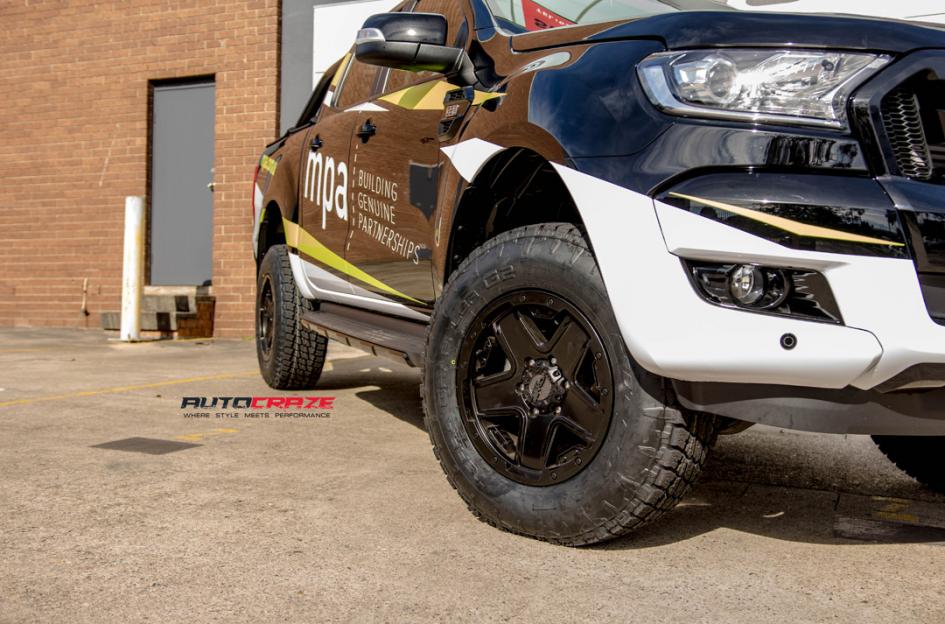 FORD RANGER EXILE SATIN BLACK