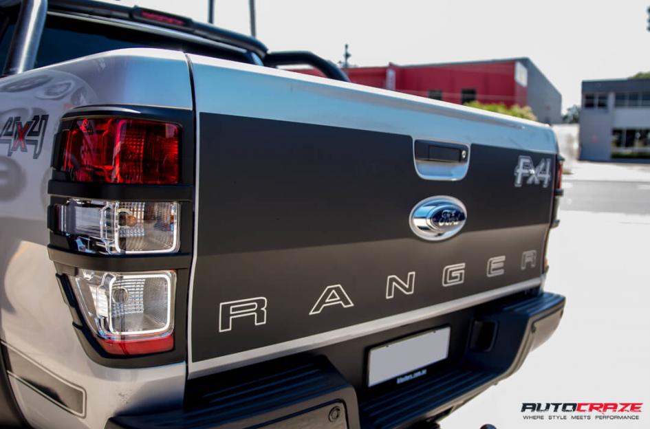 FORD RANGER GD02 MATTE BLACK MACHINED FACE