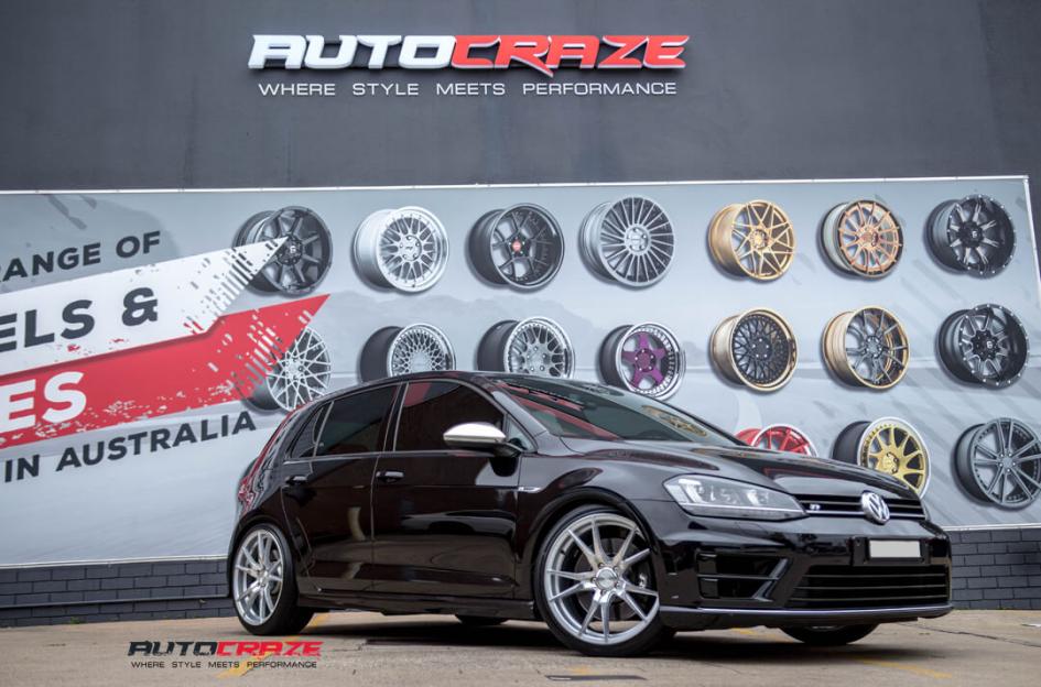 VOLKSWAGEN GOLF SF06 SILVER MACHINED FACE