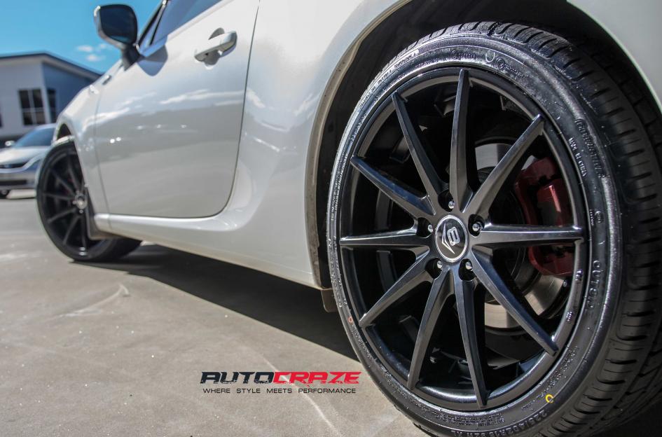 TOYOTA 86 CONCAVE MATTE BLACK