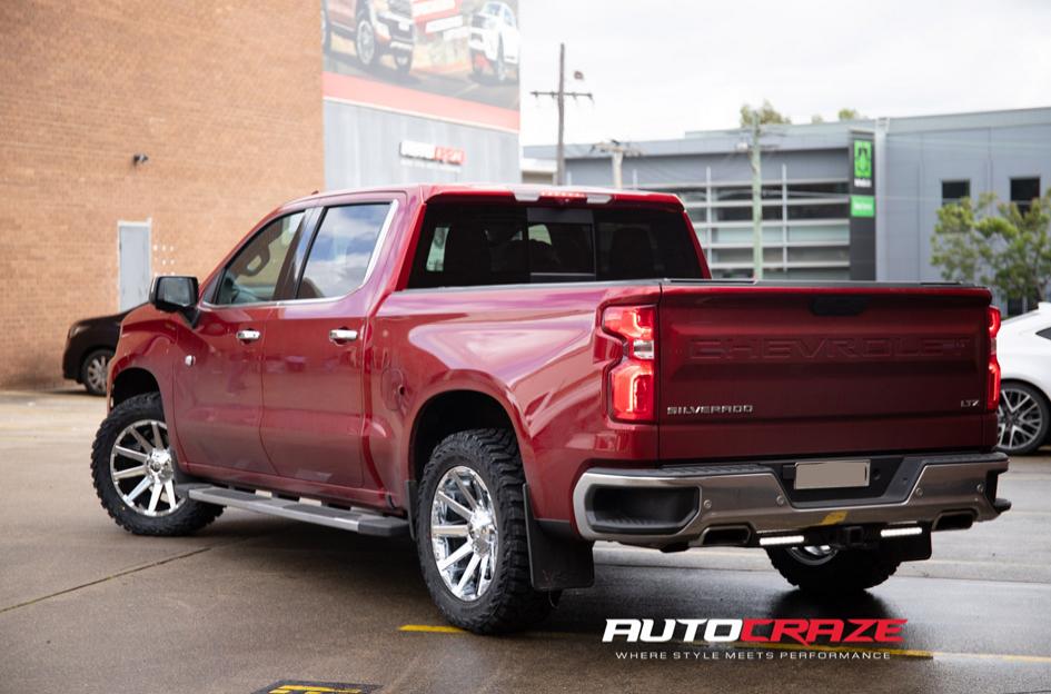 CHEVROLET SILVERADO CONTRA CHROME