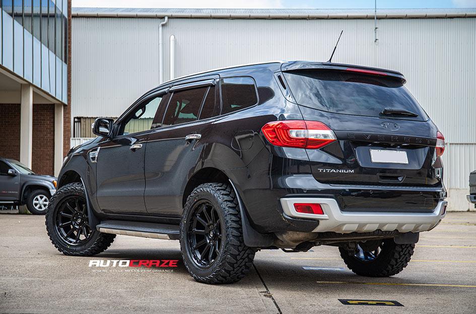 FORD EVEREST TORQUE MATTE BLACK