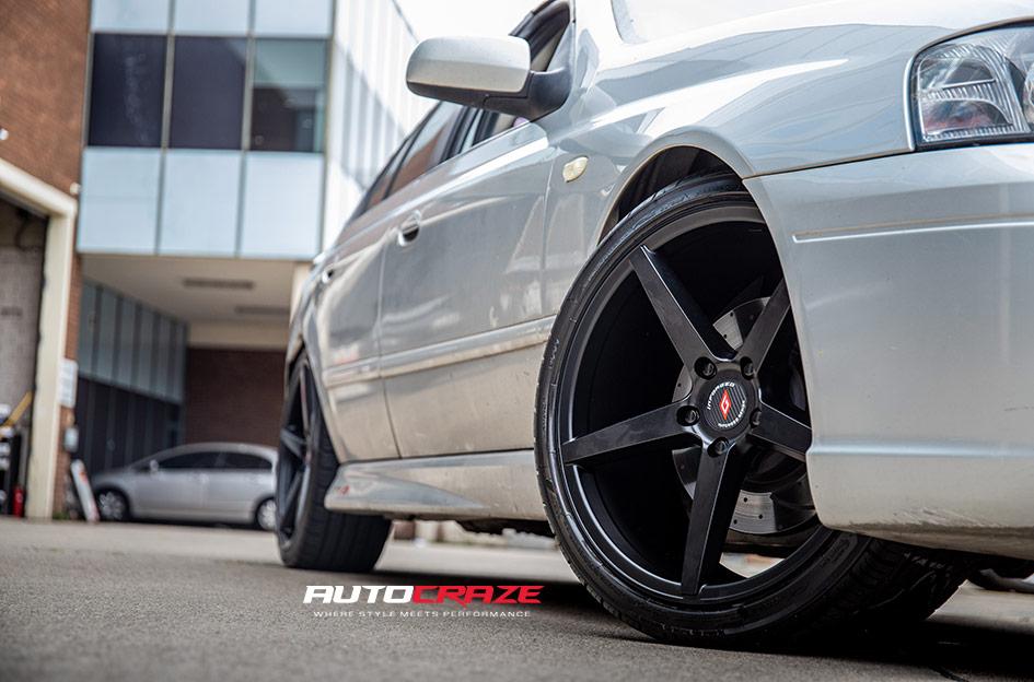 FORD FALCON XR8 IFG7 FLAT BLACK WHEEL