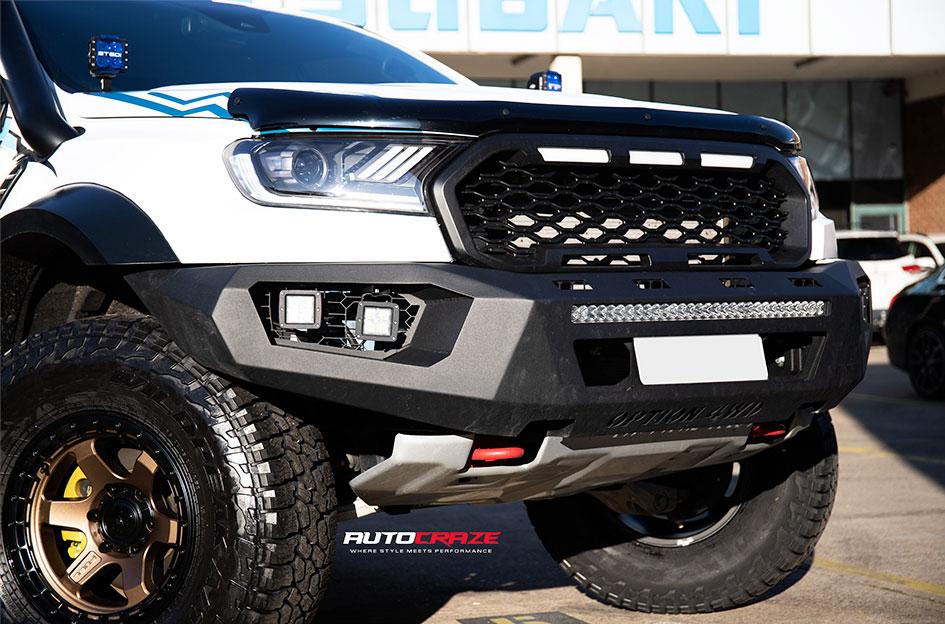 FORD RANGER RAPTOR BLOCK MATTE BRONZE BLACK RING